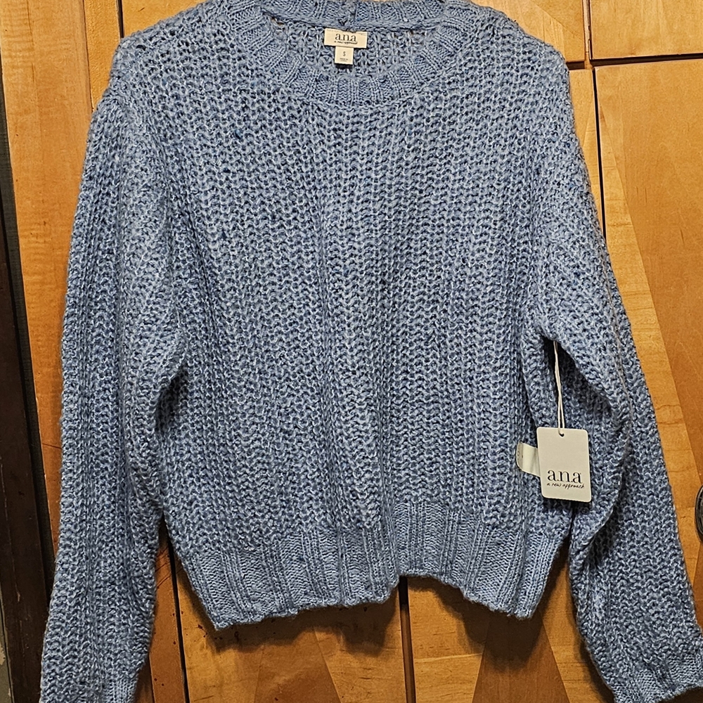 a.n.a Women's Blue Sweater